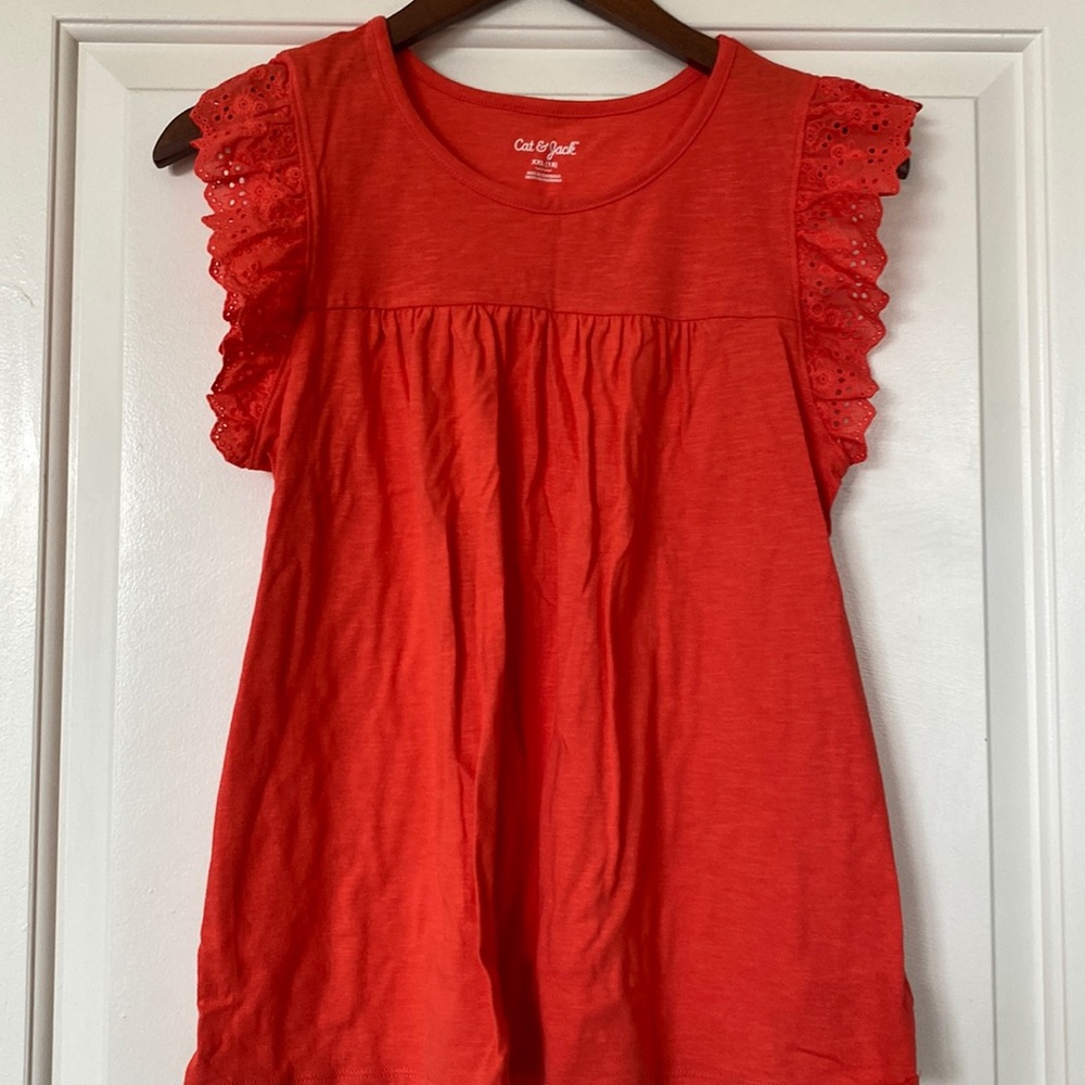 Cat & Jack Girl’s Shirt ( Size XXL 18)